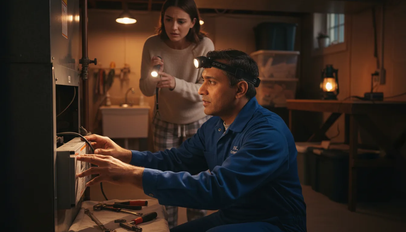 Emergency HVAC Repair in Strong, ME near me · HVAC